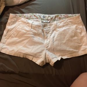 White shorts